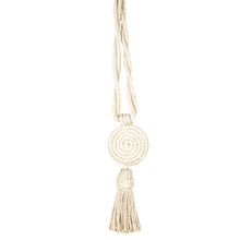 Spiralled Cotton Tassel Curtain Tieback
